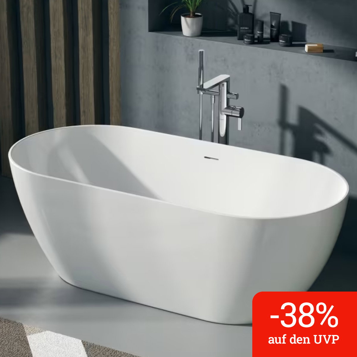 Duravit DuraKanto Badewanne 160 x 75 cm
