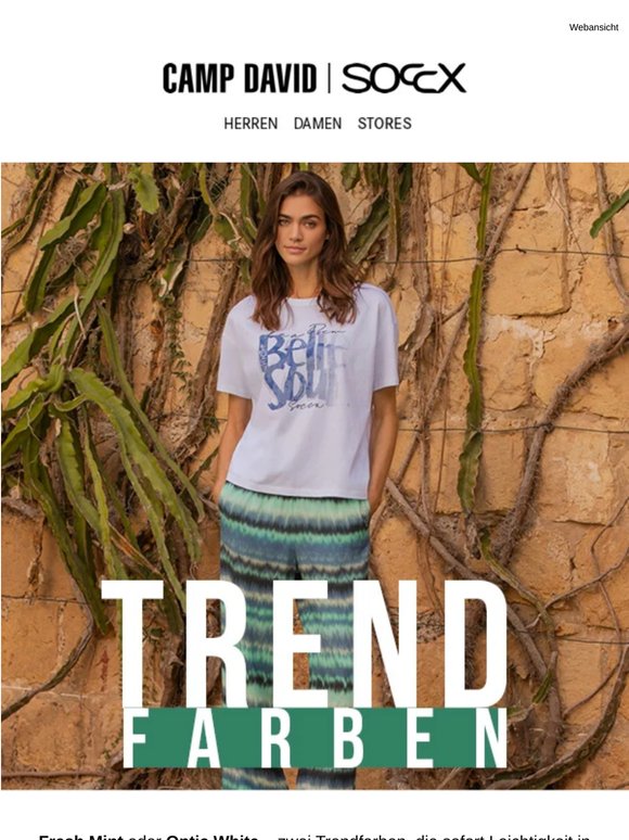 Trendfarben: Fresh Mint & Optic White🌿🤍