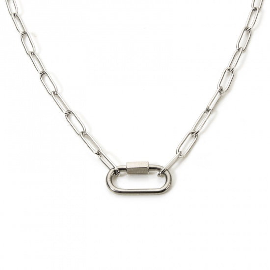 Stainless Steel Basic Chain Necklace