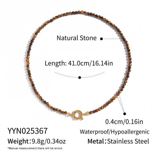 Stainless Steel Finished Chain Necklace