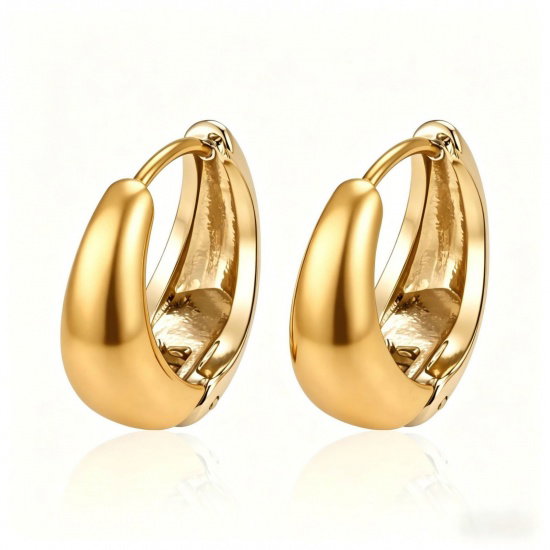 Stainless Steel Hoop Earrings