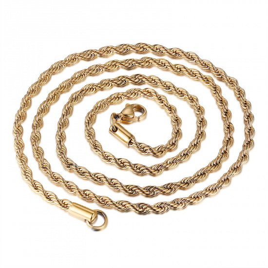 Stainless Steel Basic Chain Necklace
