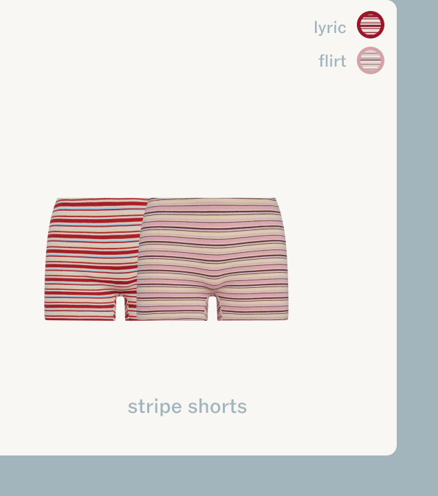 STRIPE SHORTS