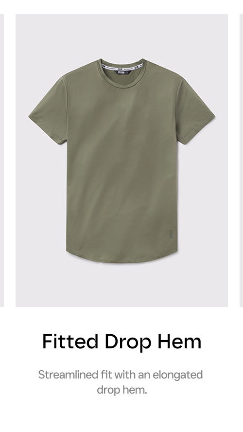 Fitted Drop Hem
