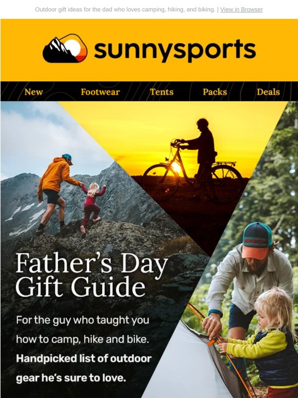 Gear Up Dad This Father’s Day