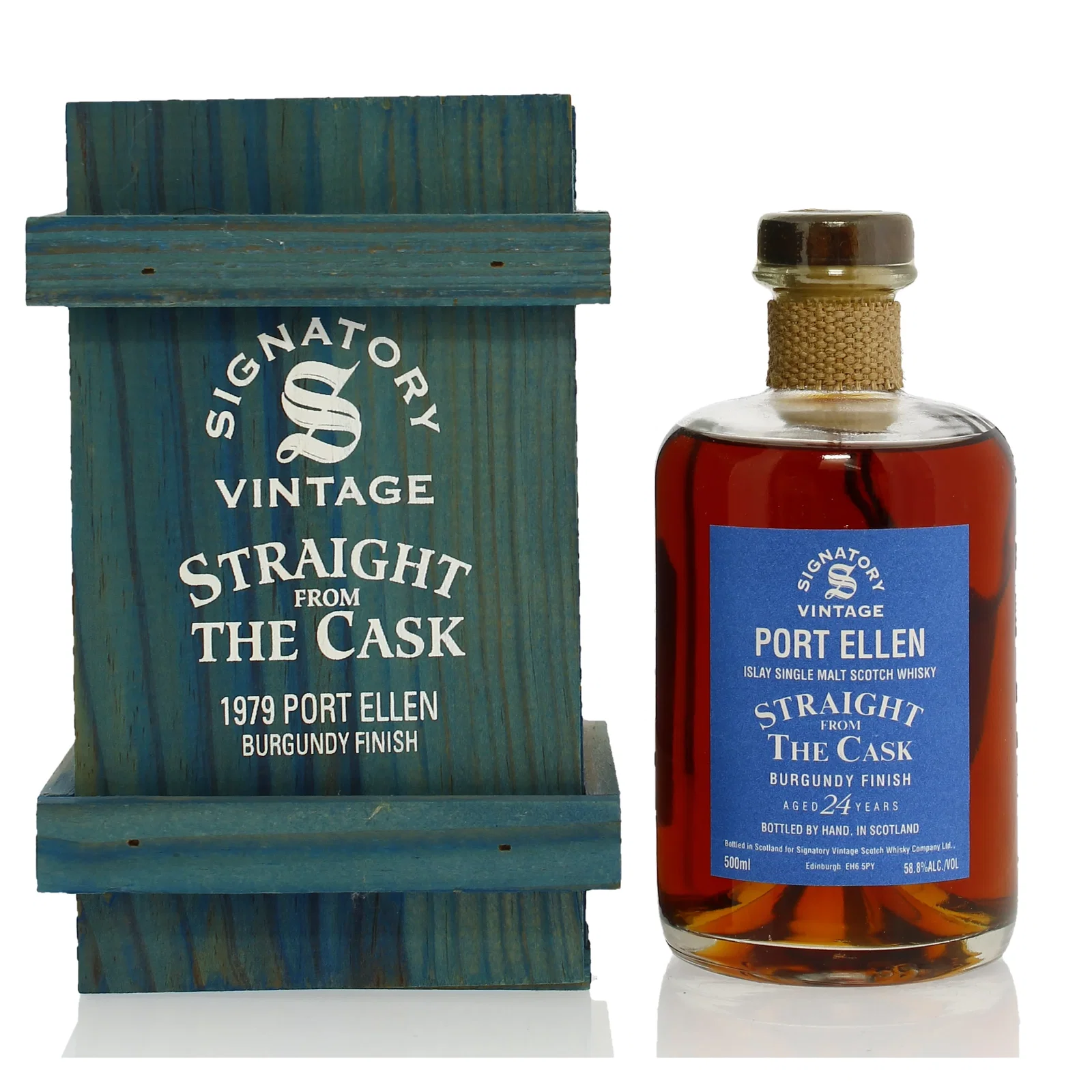 Port Ellen 1979 24 Year Old Single Cask #03/332/1 Signatory Vintage Straight From The Cask