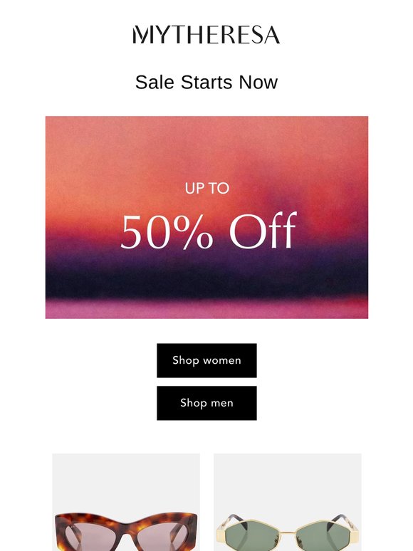 Sale: Top picks to discover now – Up to 50% off