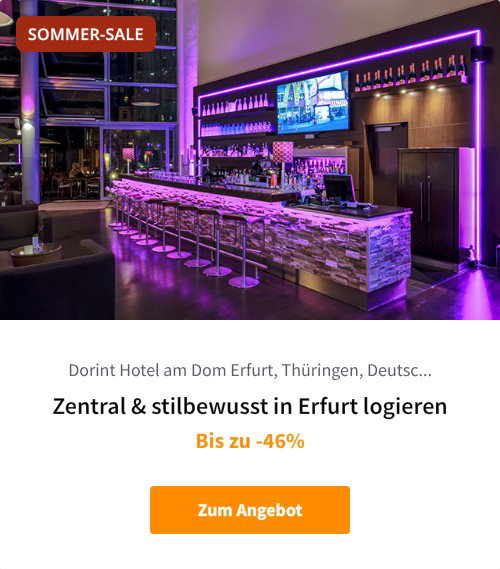 Zentral &amp; stilbewusst in Erfurt logieren