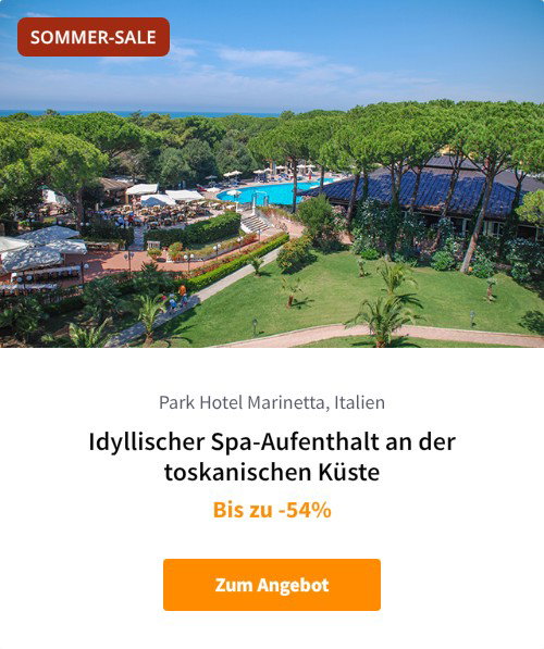 Idyllischer Spa-Aufenthalt an der toskanischen Küste