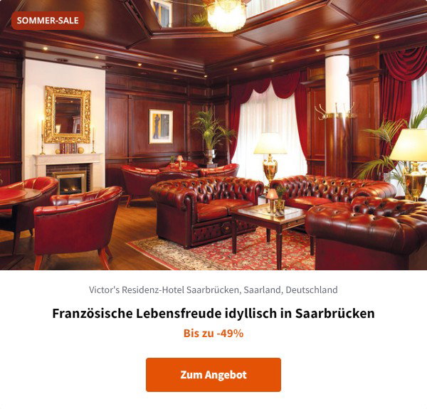 Französische Lebensfreude idyllisch in Saarbrücken