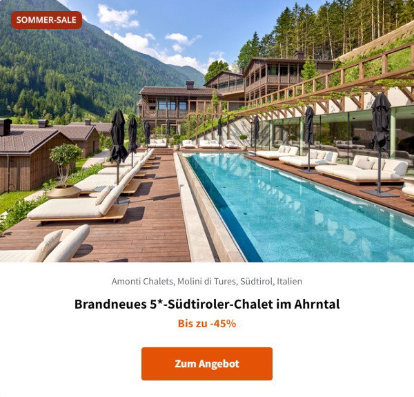 Brandneues 5*-Südtiroler-Chalet im Ahrntal
