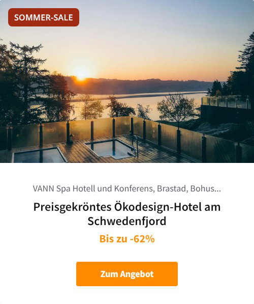 Preisgekröntes Ökodesign-Hotel am Schwedenfjord