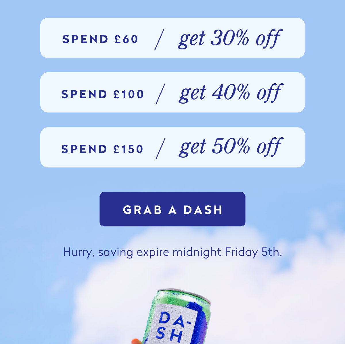 Grab a DASH