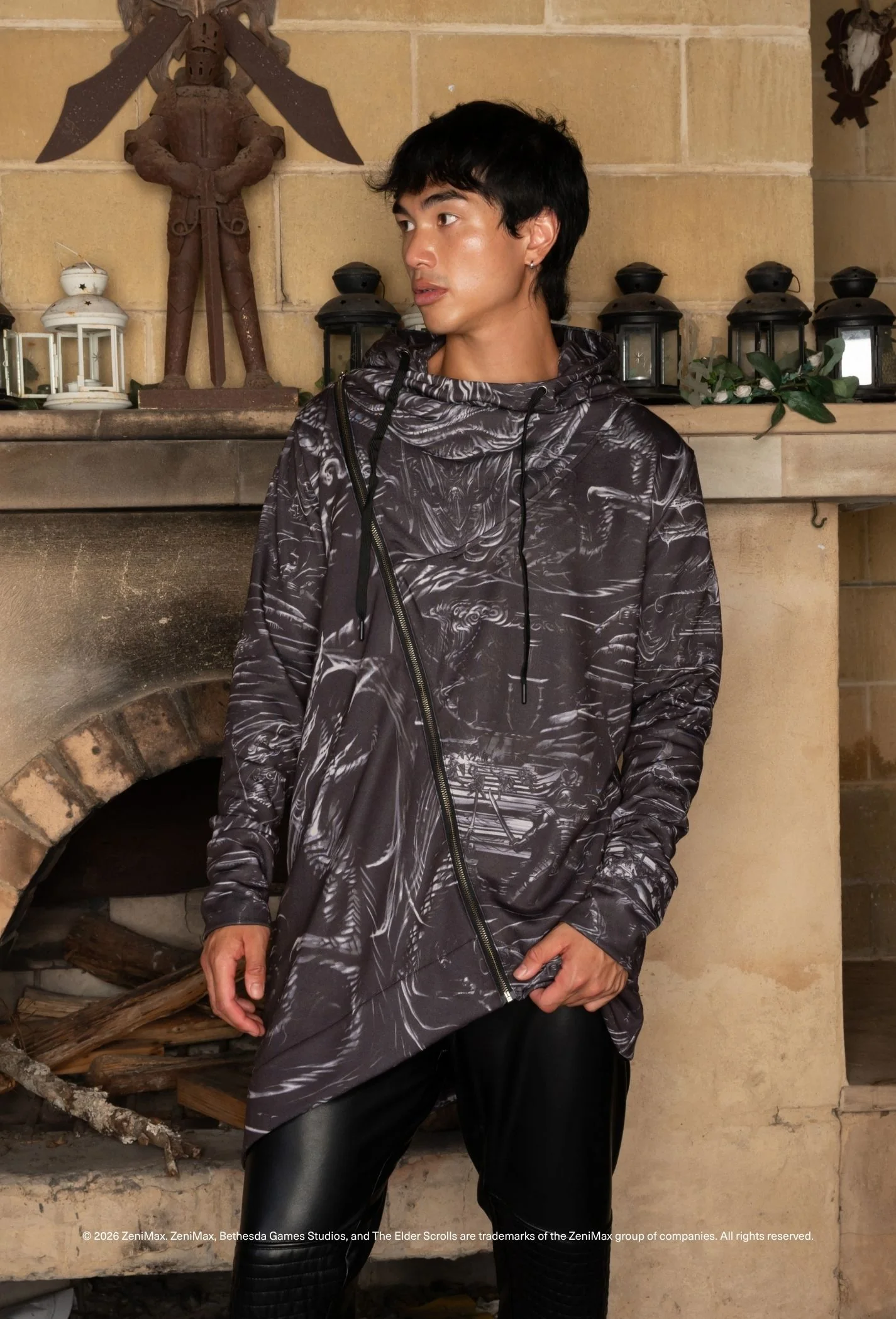 Image of Alduin's Wall End of the World Hoodie