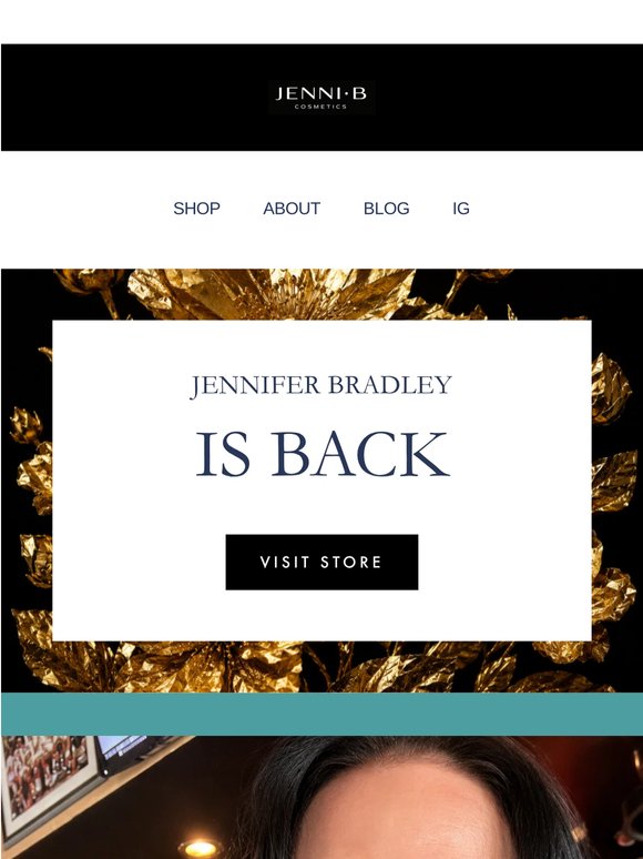 Jennifer Bradley Is Back!