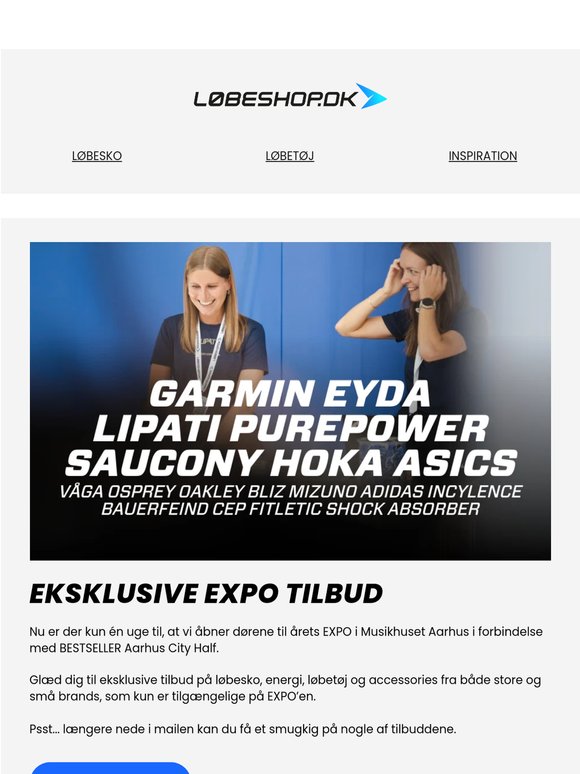 Ses vi på vores EXPO? 👋