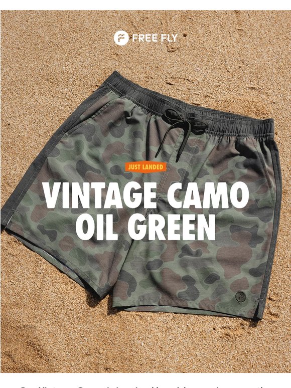 New Vintage Camo Just Dropped