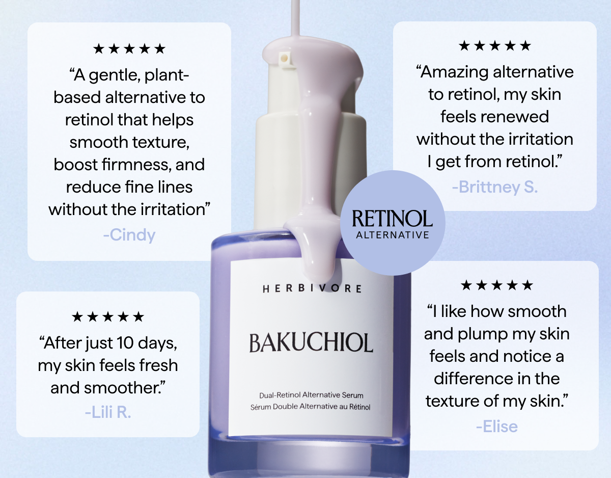 Nature's Retinol Alternative: SHOP BAKUCHIOL FACE SERUM