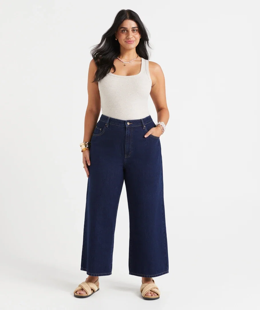 GIGI HIGH RISE CLASSIC CULOTTE JEAN