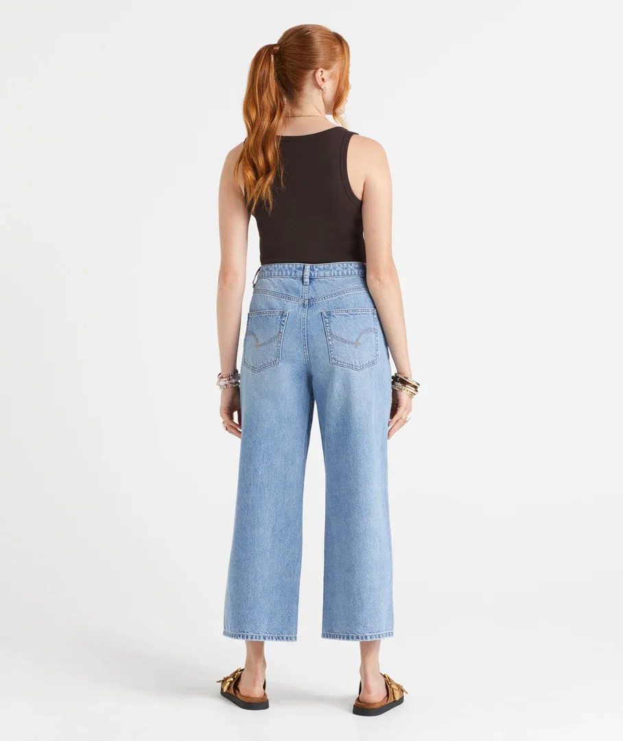 GIGI HIGH RISE CLASSIC CULOTTE JEAN