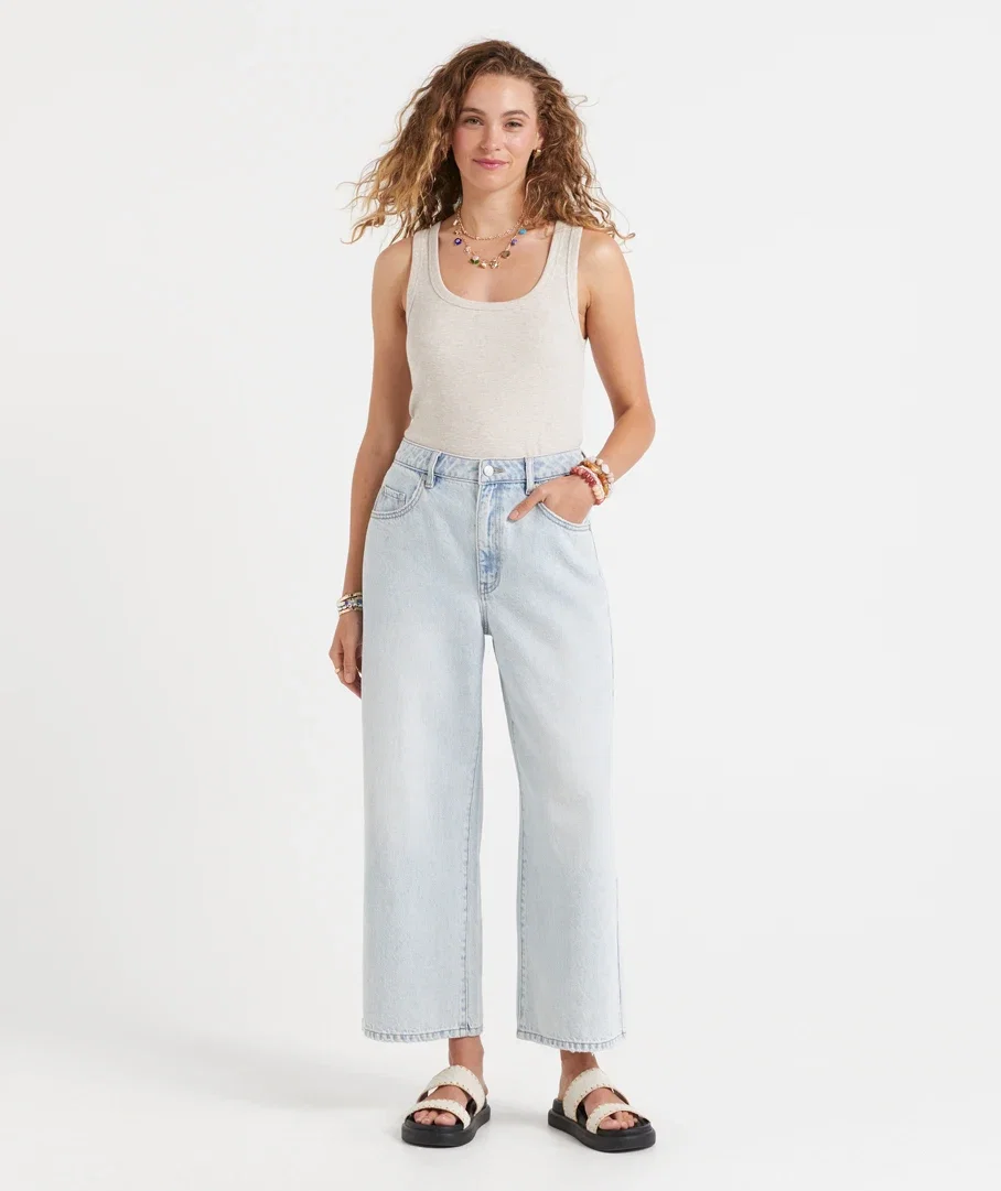 GIGI HIGH RISE CLASSIC CULOTTE JEAN