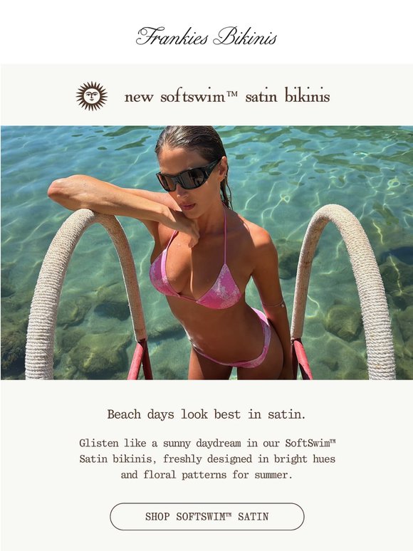 Satin Swim Kissed by The Sea