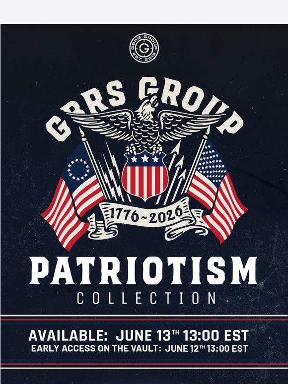 Sneak Peak at the Patriotism Drop...
