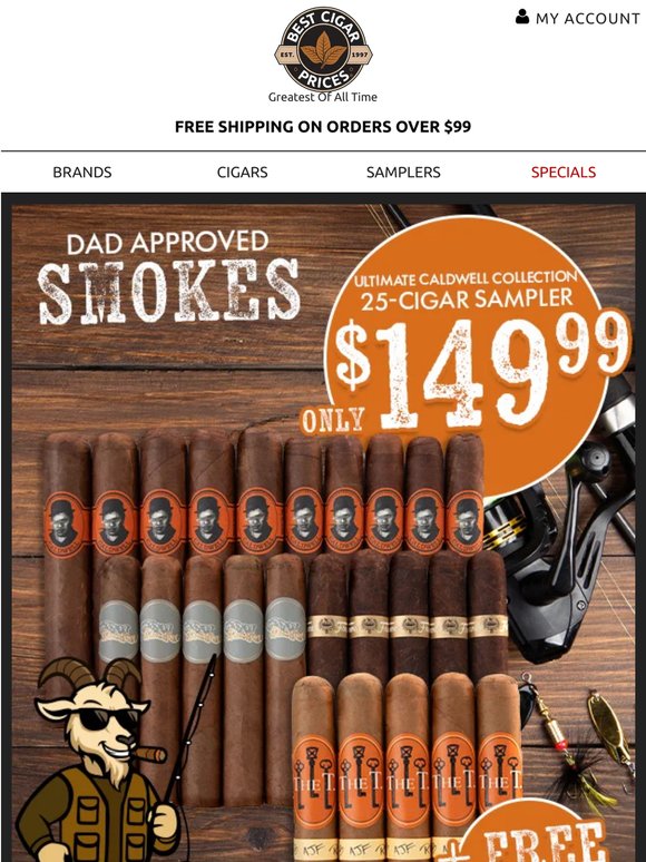👔 25 Caldwell sticks under $6 ea.