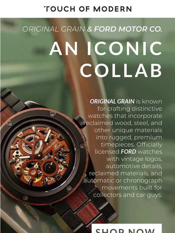A Ford Motor Co. Collab