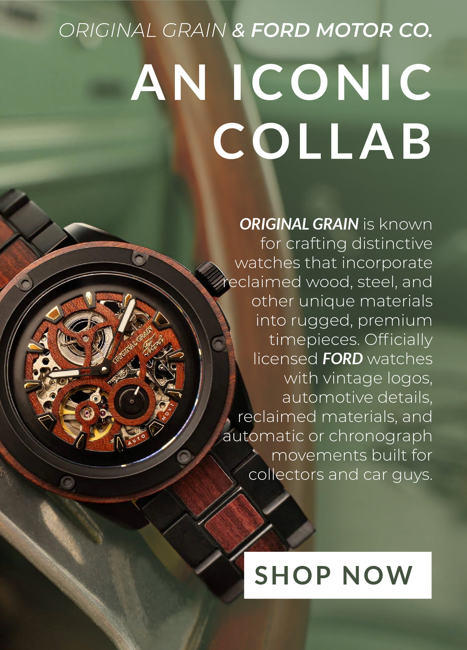 Ford / Original Grain Watches
