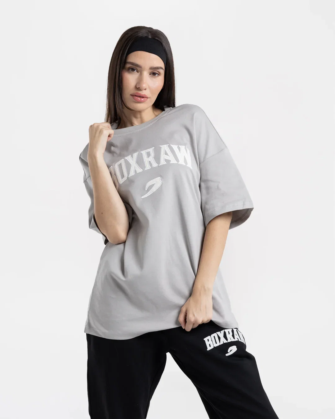 Image of East Street Oversized T-Shirt - Grey