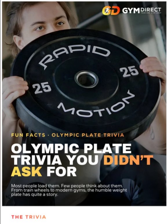 Why Olympic Plates Have Big Holes😨