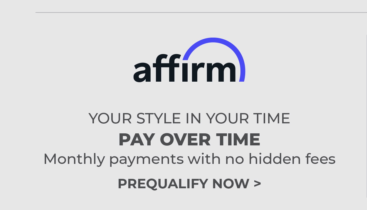 Affirm financing 