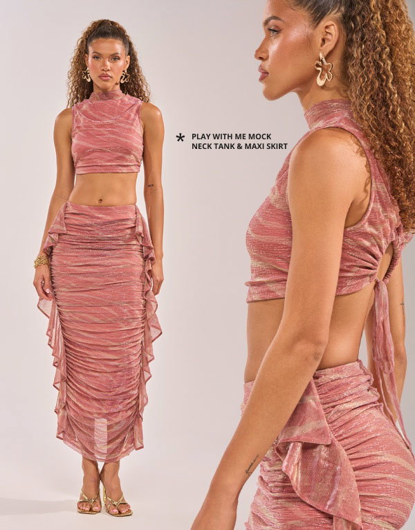PLAY WITH ME MAXI SKIRT