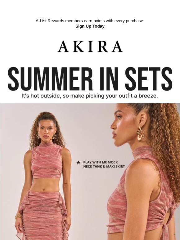 Sets Made For Summer