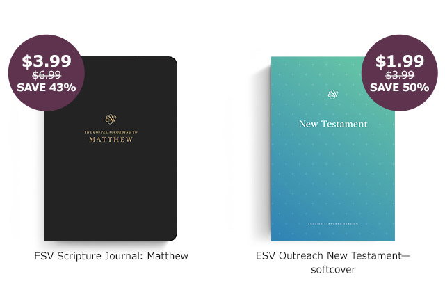 ESV Scripture Journal: Matthew | ESV Outreach New Testament