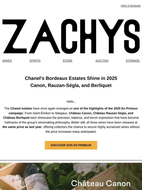 Chanel's Bordeaux Estates Shine in 2025