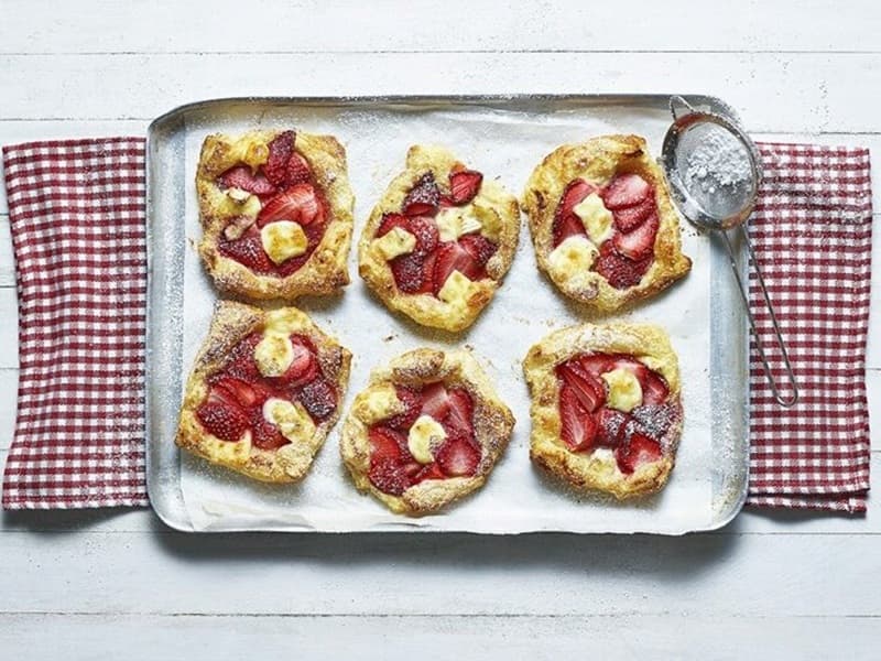 Strawberry and Brie Tarts
