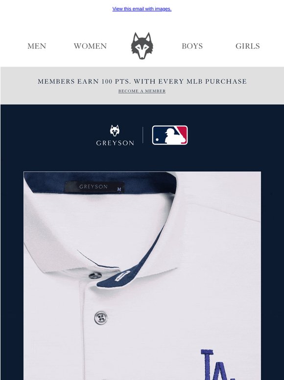 Greyson for the MLB Limited Collection