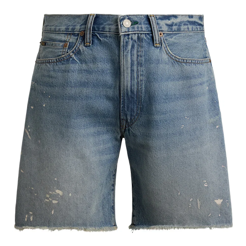 Image of Polo Ralph Lauren Vintage Classic 5 Pocket Light Washed Denim Shorts