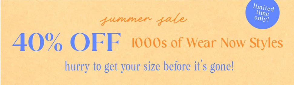 up to 60% OFF Sale Styles