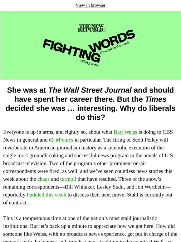 Why The New York Times is wholly responsible for Bari Weiss’s rise