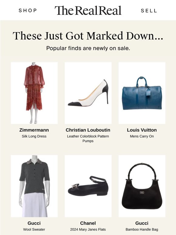 New sale items just added
