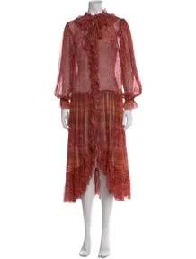 Silk Long Dress