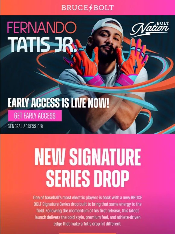 ⚡Early Access is LIVE for Tatis's New Signature Series