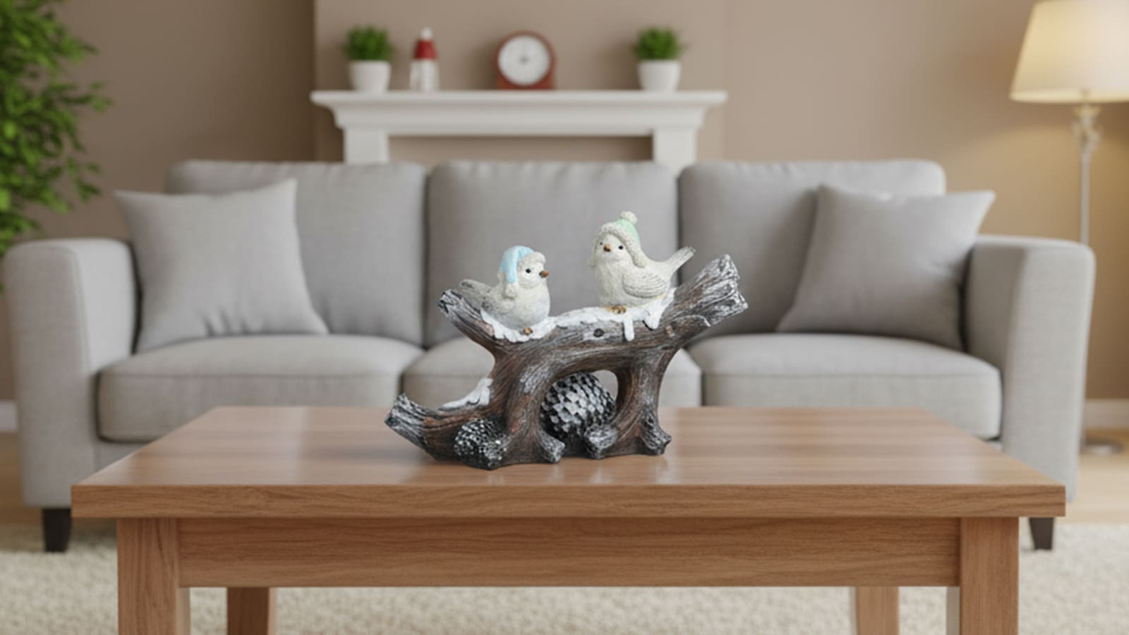 The 20" Winter Birds Branch Figurine