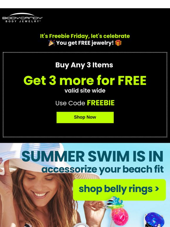 Unlock 3 Friday Freebies 🎉
