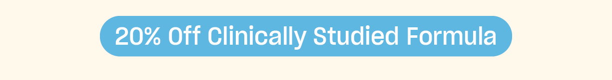 20% off clinically studied formula