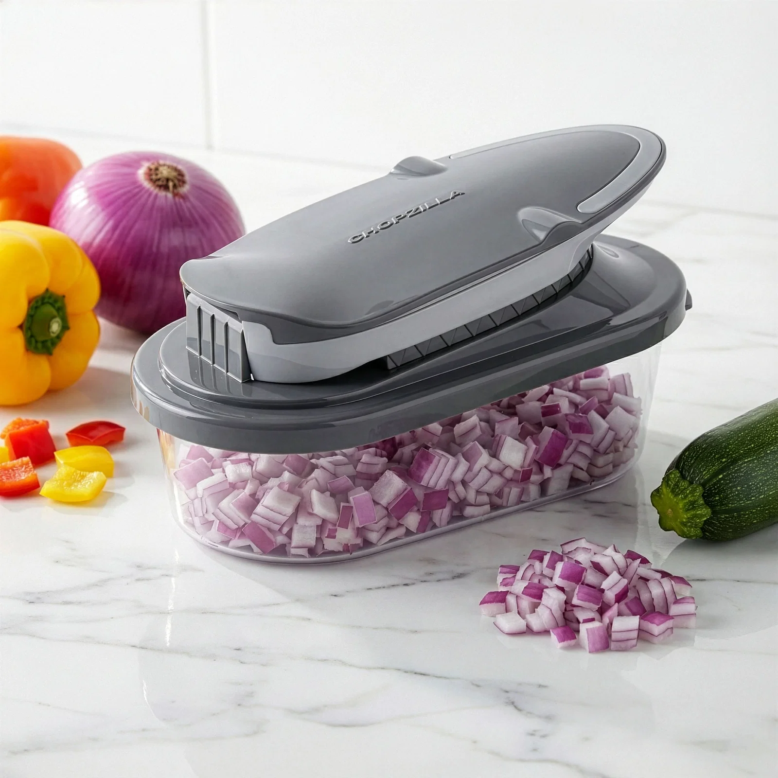 Image of Chopzilla Multifunctional Food Chopper with Stainless Steel Attachments