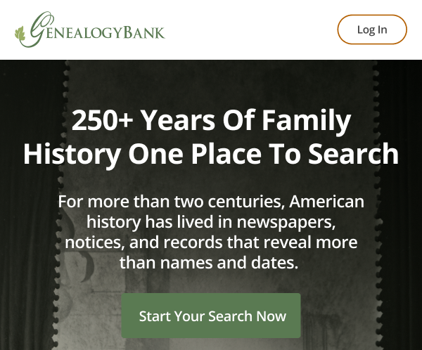 250+ Years of Family History One Place to Search
